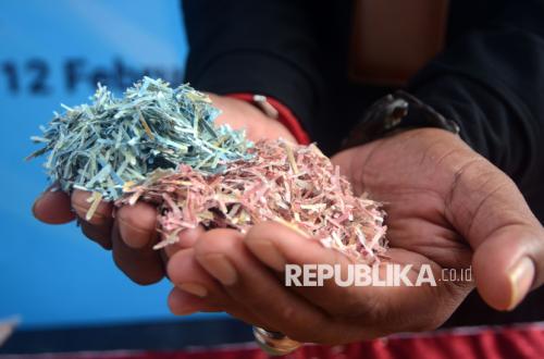 BI Musnahkan 19.834 Lembar Uang Palsu di Wilayah Pekalongan