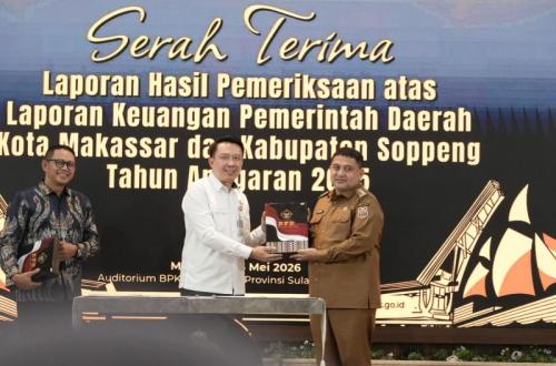 Pemkot Makassar Pertahankan Opini WTP atas LKPD 2025