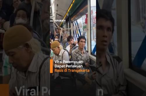 Viral Perempuan Dapat Perlakuan Rasis di Transjakarta