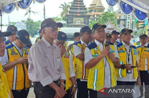 Menteri PU Pastikan Kesiapan Jalan Nasional di Jatim Jelang Mudik Lebaran 2026