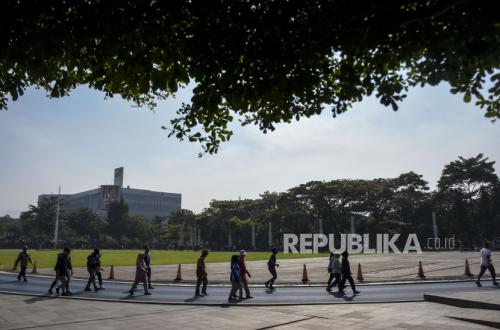 Resmi Ditutup untuk Penataan, Kawasan Gasibu Bandung Sementara tak Bisa Dipakai Olahraga