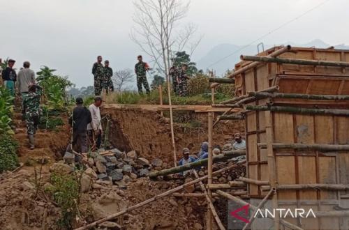 Kodim Temanggung Kawal Ketat Pembangunan Enam Jembatan Garuda Demi Kualitas Infrastruktur