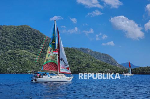 59 Kapal Global Sumud Flotilla Berlayar Menuju Gaza