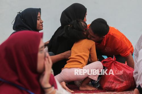 Warga Binaan Rutan Serang Nikmati Kehangatan Berbuka Puasa Bersama Keluarga