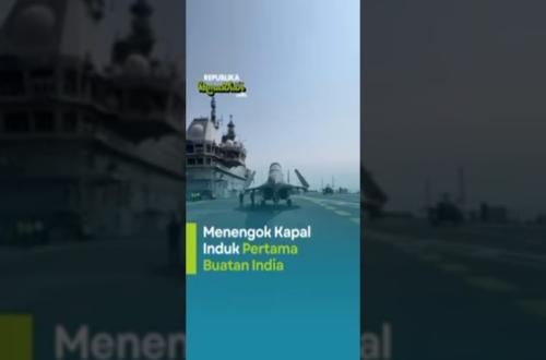 Menengok Kapal Induk Pertama India