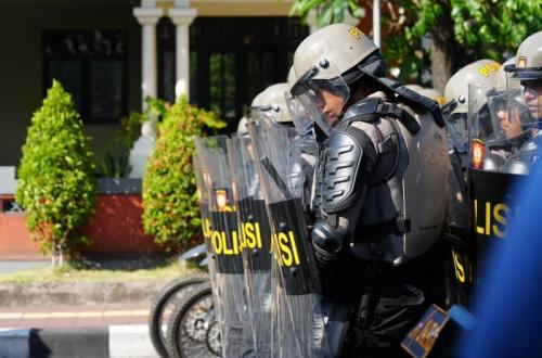 Polda Bali Latih Personel Hadapi Situasi Darurat di Markas Komando