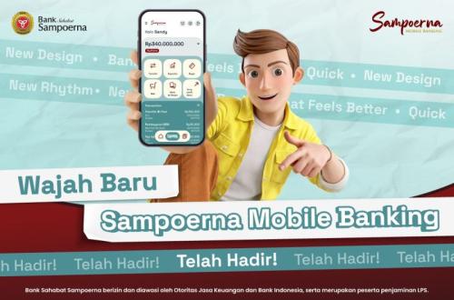 Bank Sampoerna Luncurkan Desain Baru Aplikasi Mobile Banking