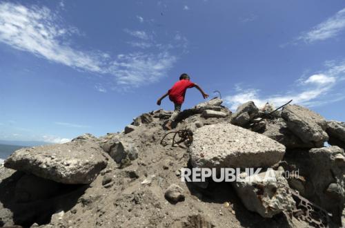 Saat Laut Perlahan Menelan Desa Nelayan di Honduras