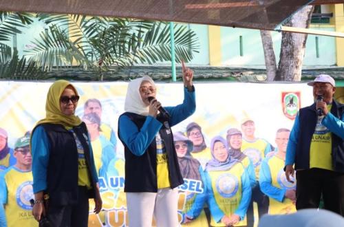 Ika Unair Kalsel dan Jaksa Edukasi Pelajar SMAN 7 Banjarmasin Cegah Perundungan dan Narkoba