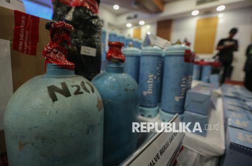 BPOM Sita Gas N2O Ilegal yang Dijual Online