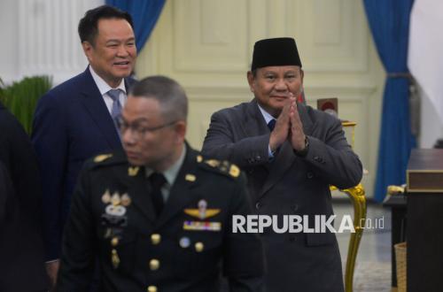 Prabowo Jadi Kepala Negara Pertama Peraih Medali Pasukan Khusus Thailand