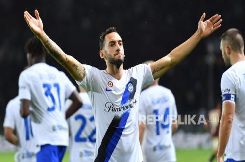 Gol Cepat Calhanoglu Bawa Inter Milan Kalahkan Cagliari 1-0