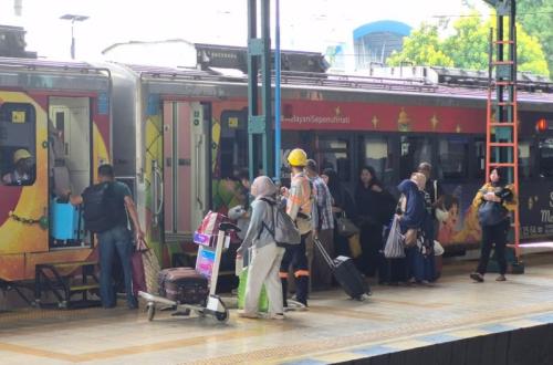 KAI Daop 7 Madiun Layani 492.095 Penumpang Selama Lebaran 2026