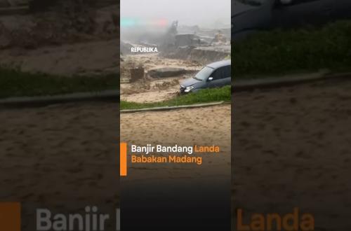 Banjir Bandang Landa Babakan Madang