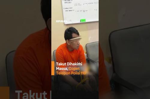 Takut Dihakimi Massa Copet Hubungi Telpon Polisi 110