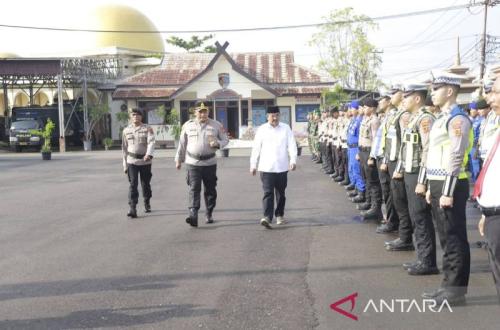 Pemkab Tanjab Barat dan Polres Deklarasi Sabuk Kamtibmas Perkuat Keamanan