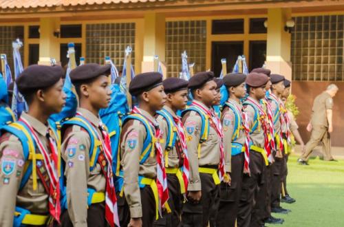 32 Pramuka Garuda Kota Tangerang Siap Berprestasi di Jambore Nasional XII Cibubur