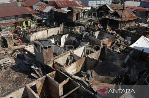 Damkarmat Makassar Catat 75 Rumah Ludes Terbakar, Warga Diimbau Waspada Instalasi Listrik