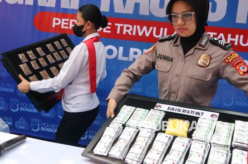 113 Kasus Narkotika Terungkap di Bogor, Ratusan Tersangka Diamankan