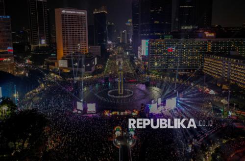 Kemeriahan Malam Puncak Menuju 5 Abad Jakarta di Bundaran HI