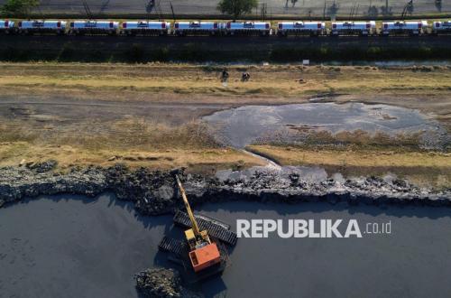 Tanggul Lumpur Lapindo Diperkuat, Antisipasi Rembesan Akibat Penurunan Tanah