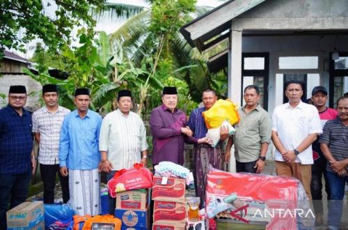 Pemkab Nagan Raya Salurkan Bantuan untuk Korban Angin Kencang