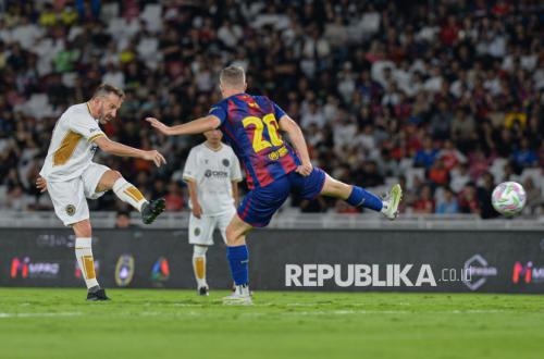 Aksi Para Legenda Sepak Bola Dunia di Clash of Legends Jakarta 2026