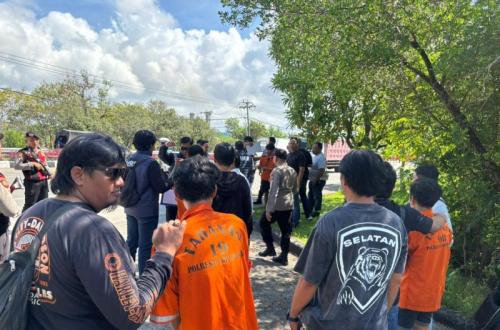 Rekonstruksi Penganiayaan Berujung Pembunuhan di Pelabuhan Benoa