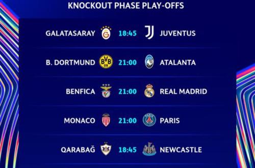 Playoff Liga Champions: Real Madrid Tantang Benfica dan Derbi Prancis