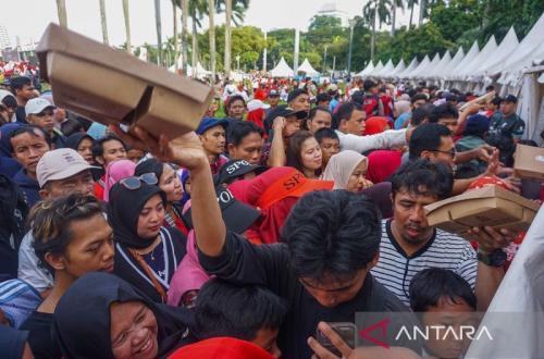 Pesta Rakyat HUT RI di Monas: 780 UMKM Siapkan 600 Ribu Porsi Kuliner Gratis