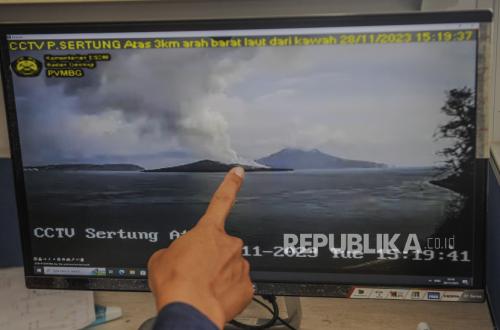 Dentuman Gunung Anak Krakatau Terdengar di Tiga Provinsi, Ini Penjelasan Badan Geologi