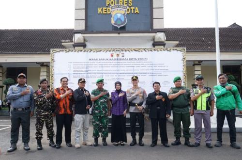 Pemkot Kediri Dukung Sabuk Kamtibmas untuk Keamanan Kota