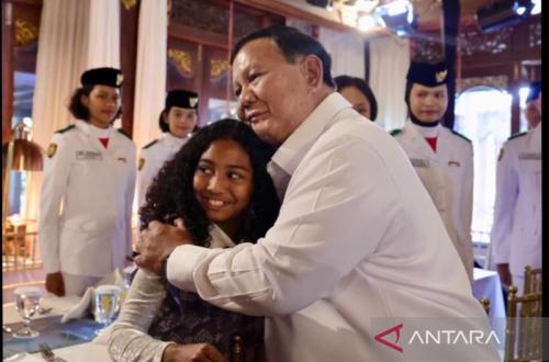 Prabowo Jamu Petugas Upacara HUT RI di Hambalang, Beri Apresiasi Langsung