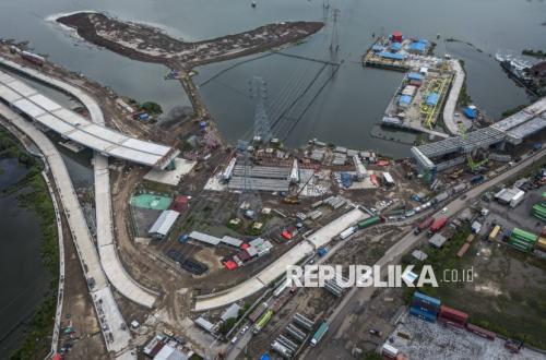 Wapres Tinjau Tol Semarang–Demak, Proyek Kunci Kendalikan Rob Pantura