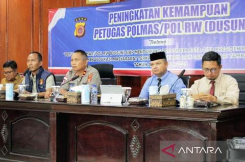 Polres Aceh Barat Libatkan Polisi RW Cegah Tambang Ilegal