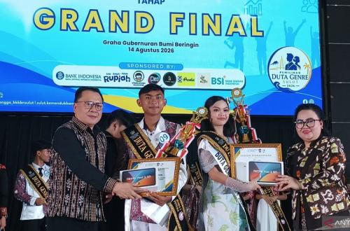 Ken Monding dan Rachel Dampi Raih Mahkota Duta GenRe Sulawesi Utara 2026