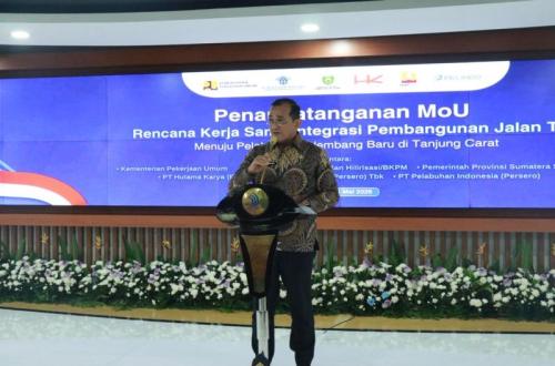 Sumsel Siap Sinkronkan Tata Ruang untuk Proyek Tol Tanjung Carat