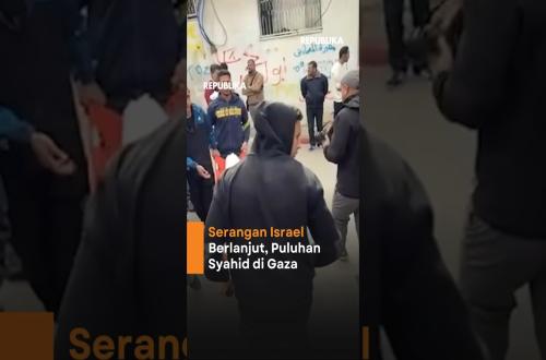 Gaza Kembali Diserang Israel Targetkan Zona Aman