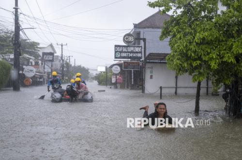 Sejumlah Wilayah Bali Dikepung Banjir, Begini Penampakannya