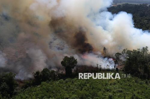 Asap Karhutla Selimuti Kalbar, Titik Api Masih Terpantau di Tiga Kabupaten
