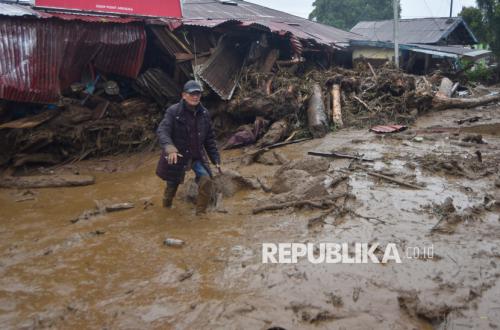 Banjir Bandang Terjang Kabupaten Solok, Satu Warga Meninggal dan Satu Orang Hilang