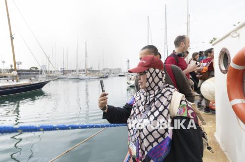 Dua Anggota Delegasi Indonesia Ikut Berlayar di Global Sumud Flotilla dari Spanyol