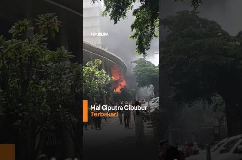 Dugaan Penyebab Mal Ciputra Cibubur Terbakar