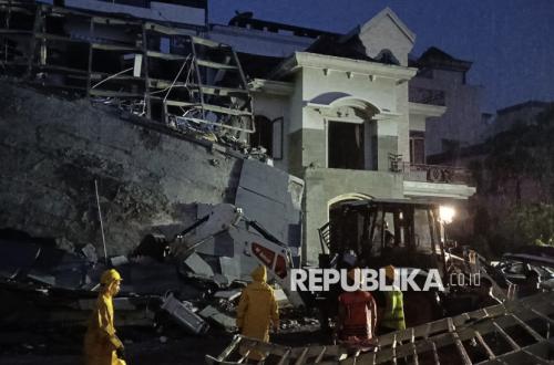 Lima Rumah Rusak Akibat Ledakan di Medan, Diduga Dipicu Kebocoran Pipa Gas