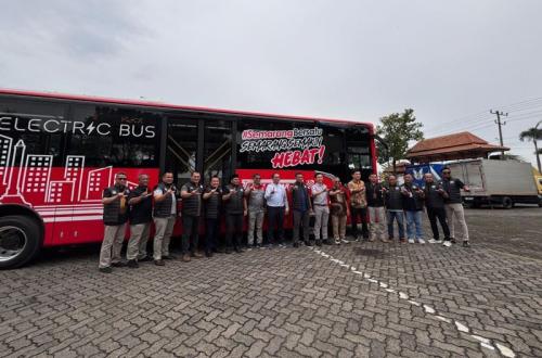 VKTR Uji Coba Bus Listrik di Semarang untuk Dukung Transportasi Hijau