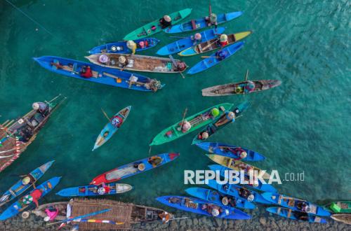 Parade Perahu Hias Semarakkan Laut Wakatobi, Angkat Budaya Maritim Suku Bajo