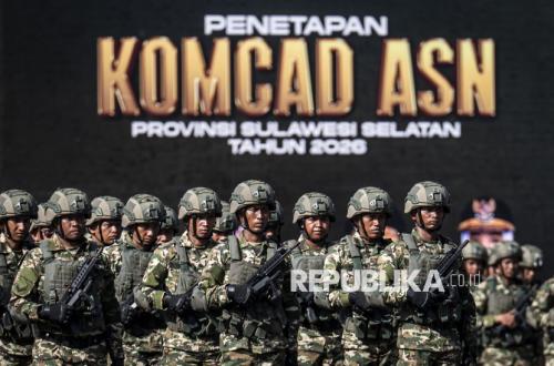 500 ASN Sulsel Resmi Jadi Prajurit Komcad Matra Darat