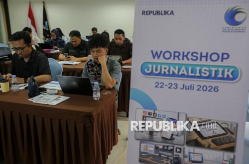 Workshop Jurnalistik Republika Bekali Humas Kementerian HAM Keterampilan Menulis Berita