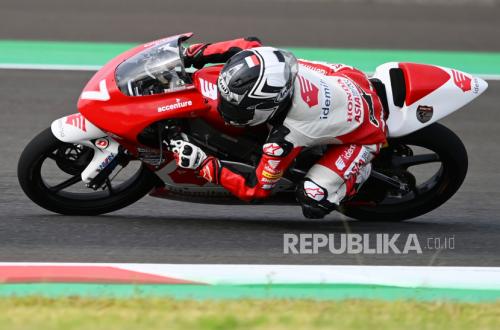Veda Ega Start Ketujuh di Moto3 GP Assen, Siap Lanjutkan Kejutan