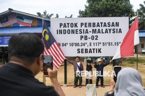 Melihat Patok Dua Negara di Pulau Sebatik, Beranda Indonesia di Perbatasan Malaysia